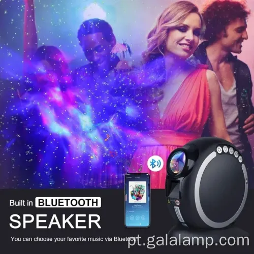 O projetor de nebulosa inteligente funciona